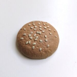 Vtg‎ 1996 American Girl Pleasant Company Birthday Cookout Food Burger Bun Top